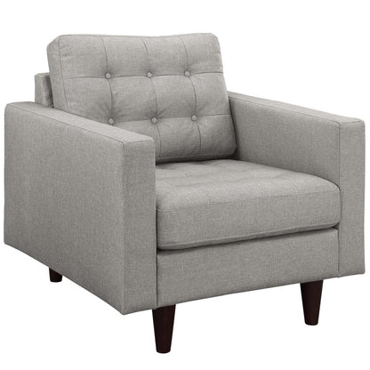 kitchen and dining room sets | CasaFoyer Empress Button Tufted Upholstered Fabric Sectional Sofa Set | Plush Cushions | Sturdy Support | Luxurious Seating | Light Gray | casafoyer.myshopify.com
