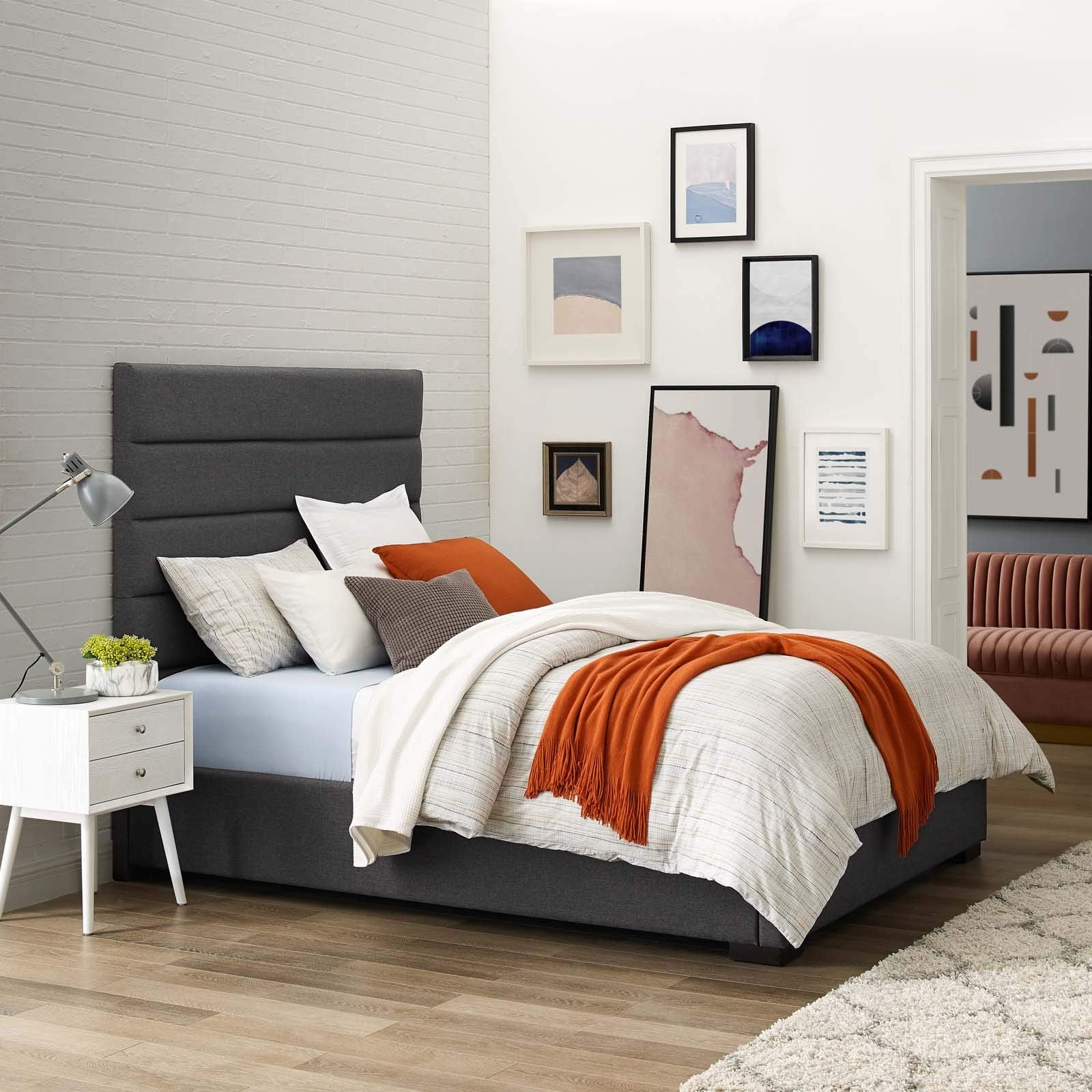 adjustable bed bases | CasaFoyer Genevieve Queen Platform Bed | Sophisticated & Serene Bedroom Decor | Tufted Headboard | Luxurious Upholstery | Wood Slat Support | 800 lbs Capacity | casafoyer.myshopify.com