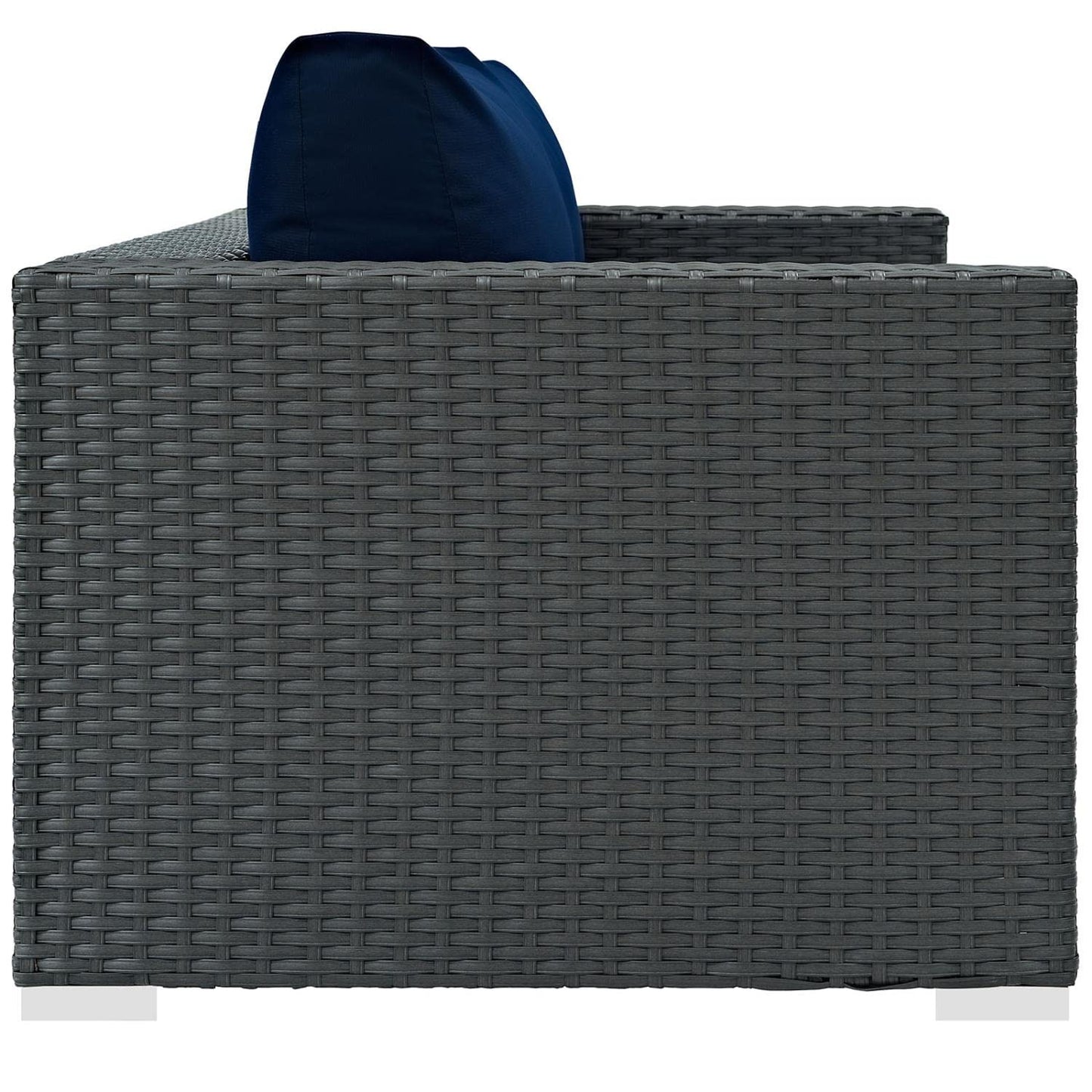 Patio Furniture Sets | Sojourn Outdoor Patio Loveseat | Sturdy & Versatile Seating | Sunbrella Fabric Cushions | UV Resistant | Powder-Coated Aluminum Frame | Ideal for Patio, Backyard, Poolside | casafoyer.myshopify.com