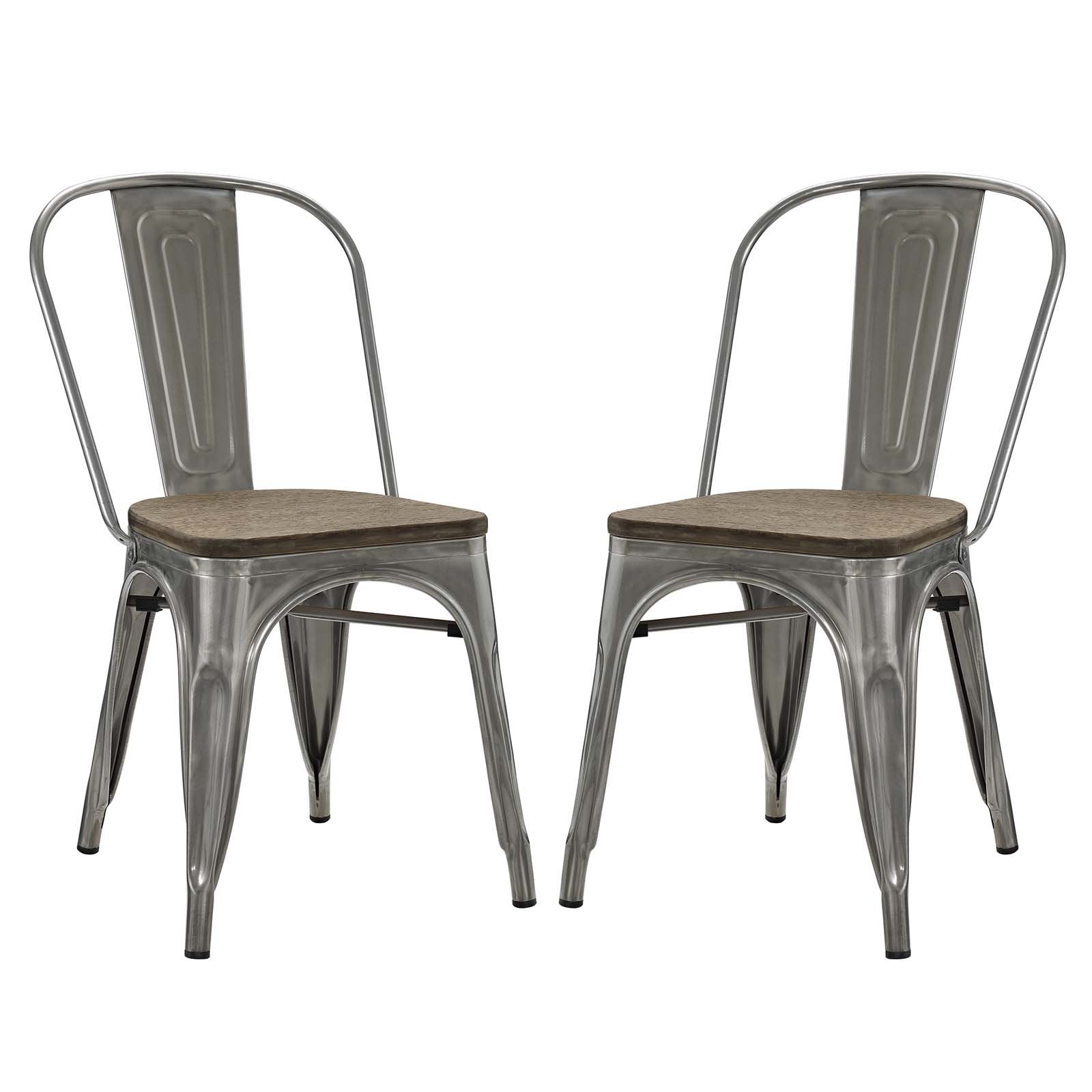 home office desk chairs | CasaFoyer Promenade Chair | Vintage Distressed Finish | Bamboo Seat | Set of 2 | casafoyer.myshopify.com