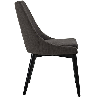 home office desk chairs | CasaFoyer Sophisticated Viscount Side Chair | Sleek Design | Comfortable Seating | High-Quality Fabric | Black Wood Legs | Set of 2 | casafoyer.myshopify.com