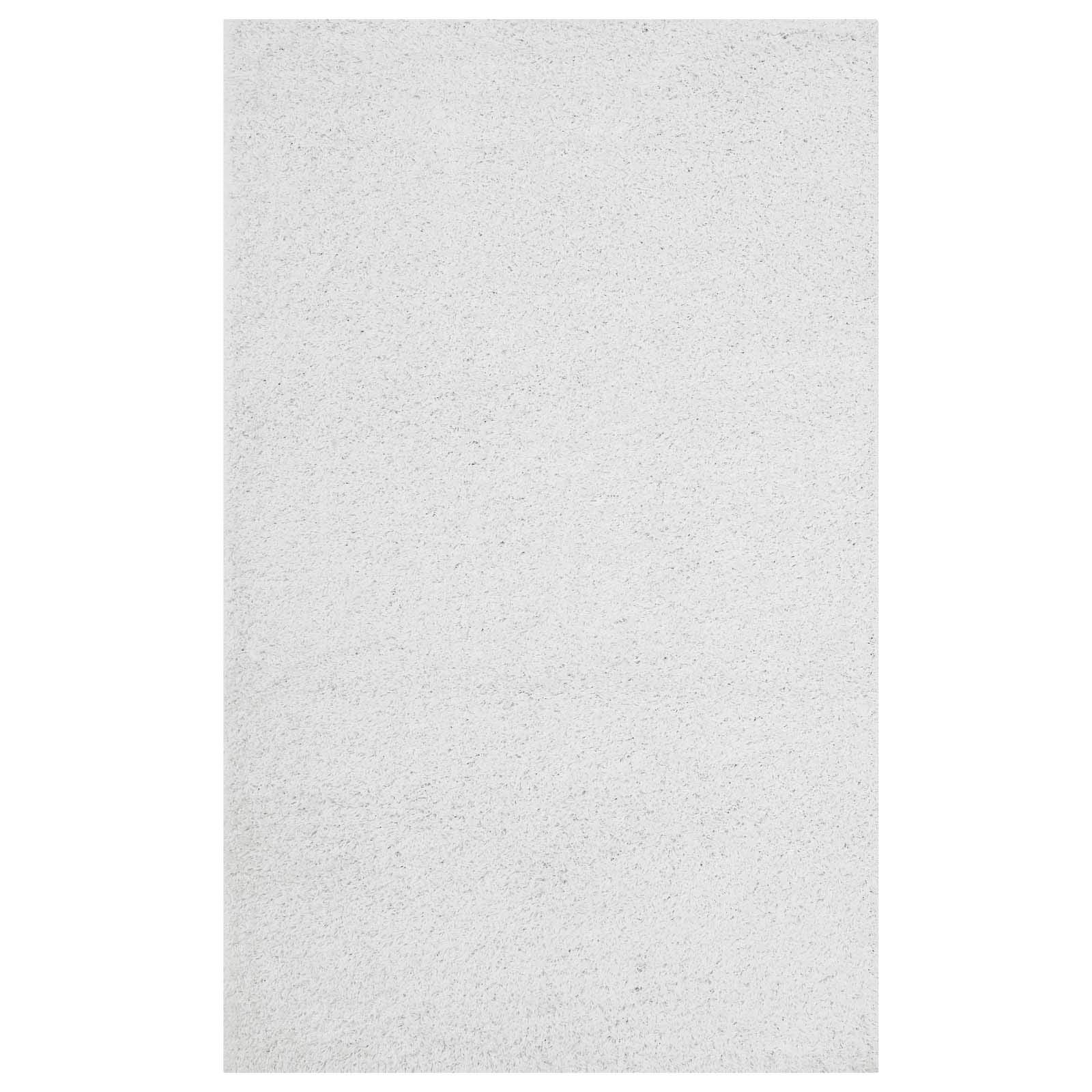 Carpet & Rugs | CasaFoyer Enyssa Solid Shag Area Rug | Durable Polypropylene | Traditional & Modern Styles | Cozy 2 High Pile | Non-Shedding | Stain Resistant | Easy to Maintain | 5x8 Size | Ivory White | casafoyer.myshopify.com
