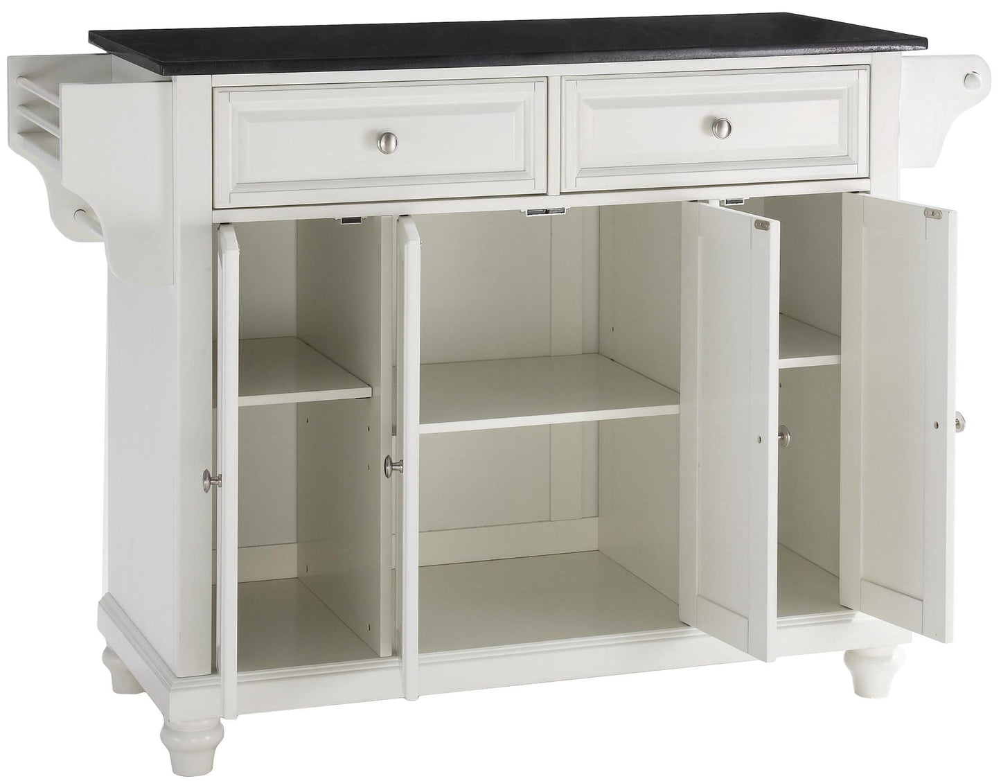 Kitchen Storage | Elegant Solid Hardwood Kitchen Island | Ample Storage Space | Stylish Design | casafoyer.myshopify.com