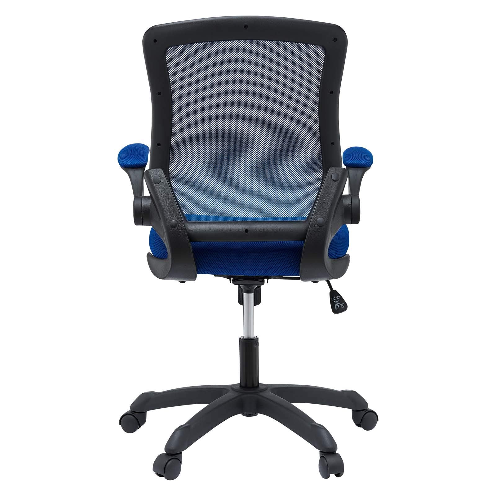 home office desk chairs | CasaFoyer Veer Mesh Office Chair | Breathable Back | Waterfall Seat | Rotating Armrests | Tilt & Tension Control | Pneumatic Lift | Dual-Wheel Casters | Blue | casafoyer.myshopify.com