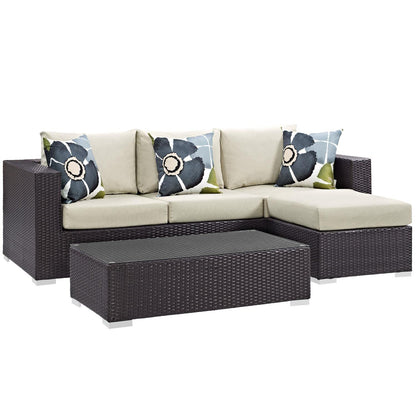 sofas | CasaFoyer Convene Outdoor Sectional Series | Durable Rattan Weave | Weather-Resistant Cushions | Patio Sofa Set with Coffee Table & Ottoman | casafoyer.myshopify.com