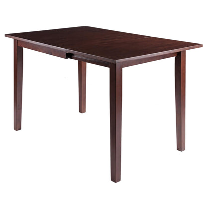 childrens table and chair sets | CasaFoyer  Wood Perrone Drop Leaf Dining Table and Chairs Set | Versatile | Space-Saving | Walnut Finish | Includes 2 Chairs | Easy Assembly | Ships in 2 Boxes | casafoyer.myshopify.com
