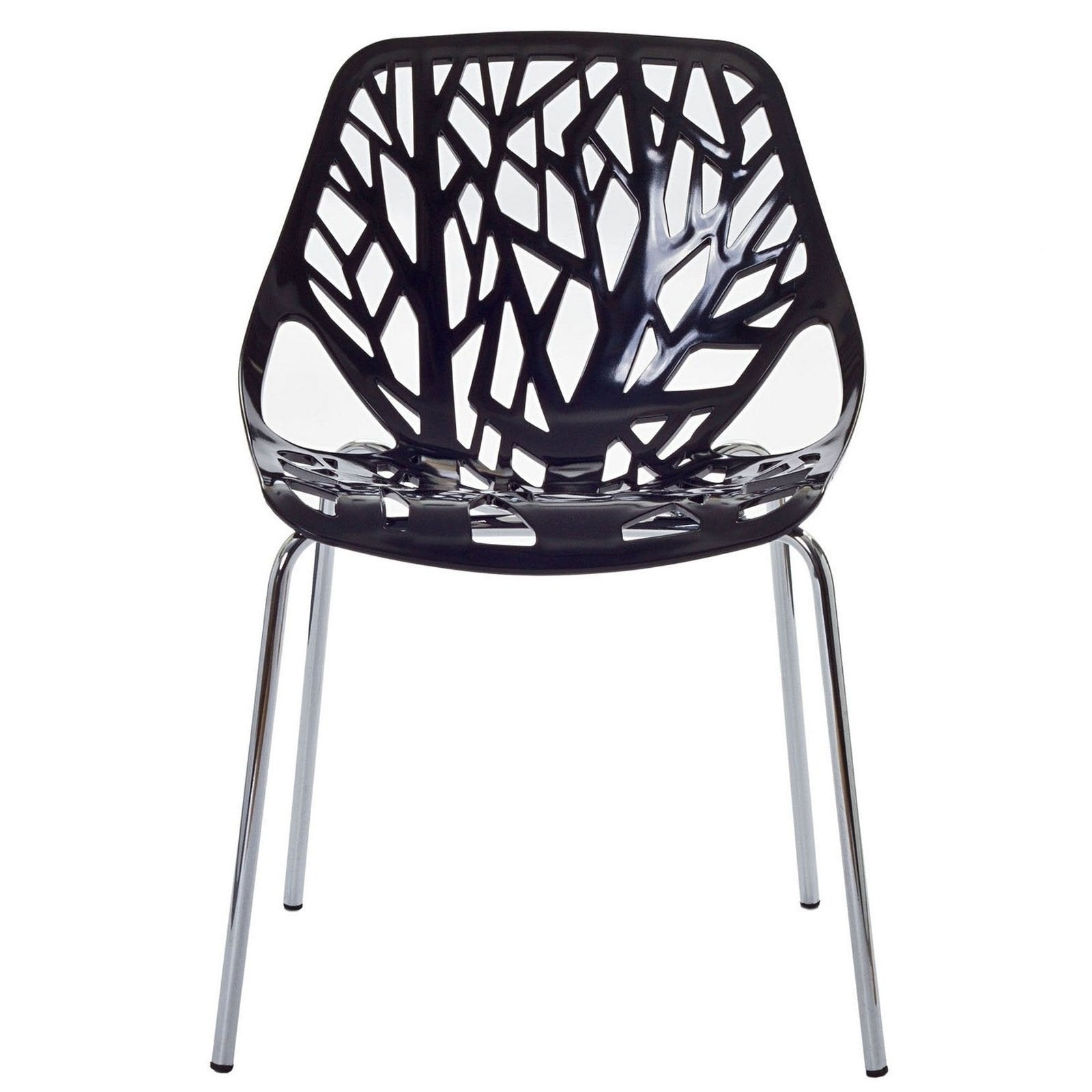 home office desk chairs | CasaFoyer Captivating Stencil Dining Chair | Enchanting Journey | White | casafoyer.myshopify.com