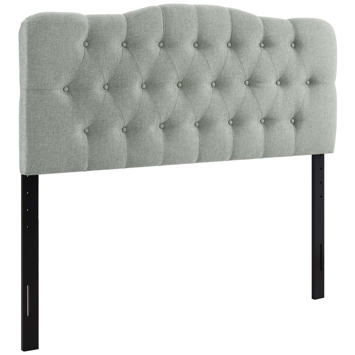 headboards | CasaFoyer  Annabel Button Tufted Linen Fabric Upholstered Queen Headboard | Tranquil Haven | Soft Tones | Sophisticated Design | Durable Build | Graceful Contours | Enhance Bedroom Ambiance | casafoyer.myshopify.com