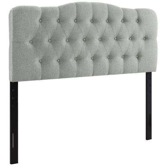headboards | CasaFoyer  Annabel Button Tufted Linen Fabric Upholstered Queen Headboard | Tranquil Haven | Soft Tones | Sophisticated Design | Durable Build | Graceful Contours | Enhance Bedroom Ambiance | casafoyer.myshopify.com
