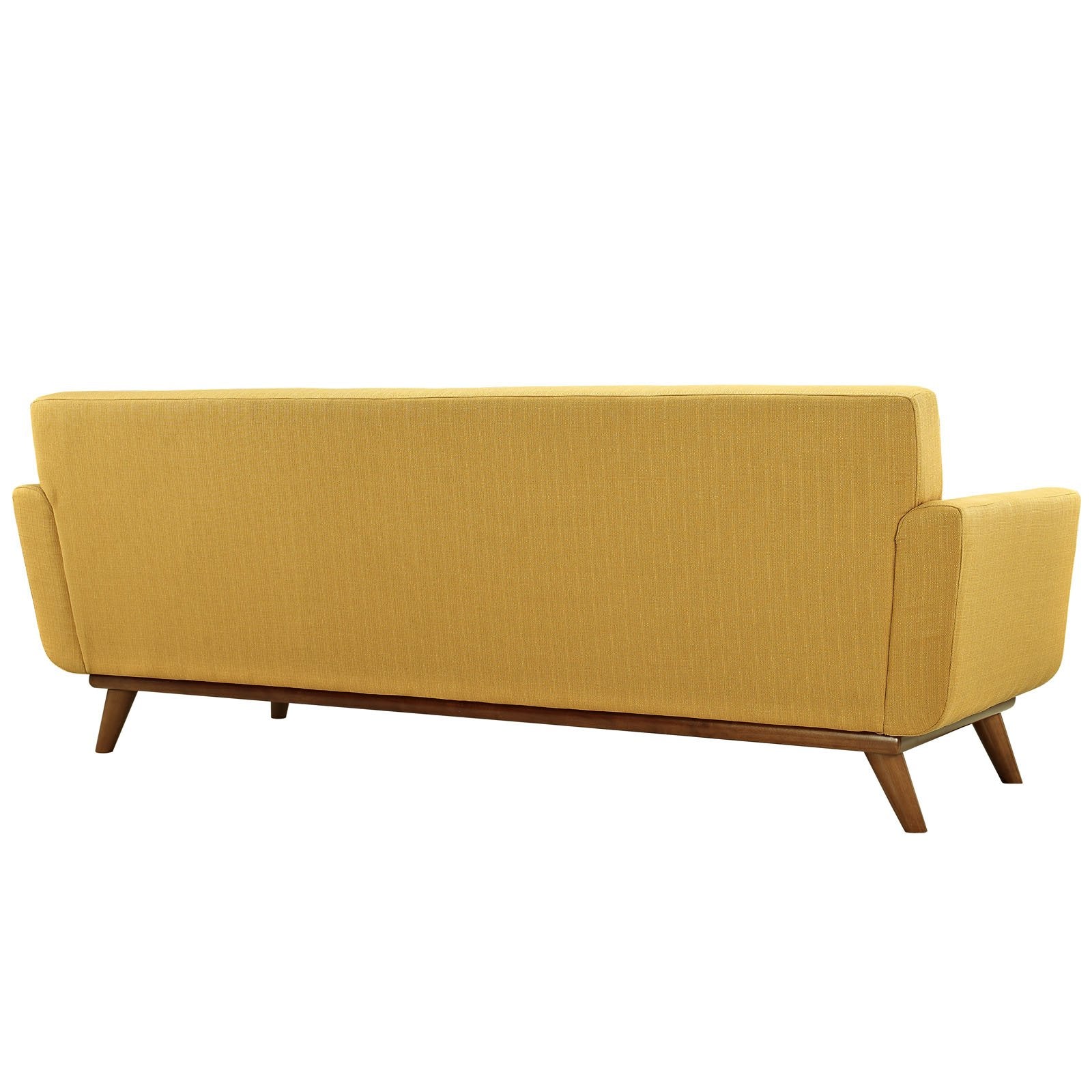 sofas | CasaFoyer Engage Sofa | Curved Lines | Generously Sized Cushions | Tufted Buttons | Cherry Legs | Plush Upholstery | Perfect for Relaxation, Brunch, and Conversations | casafoyer.myshopify.com