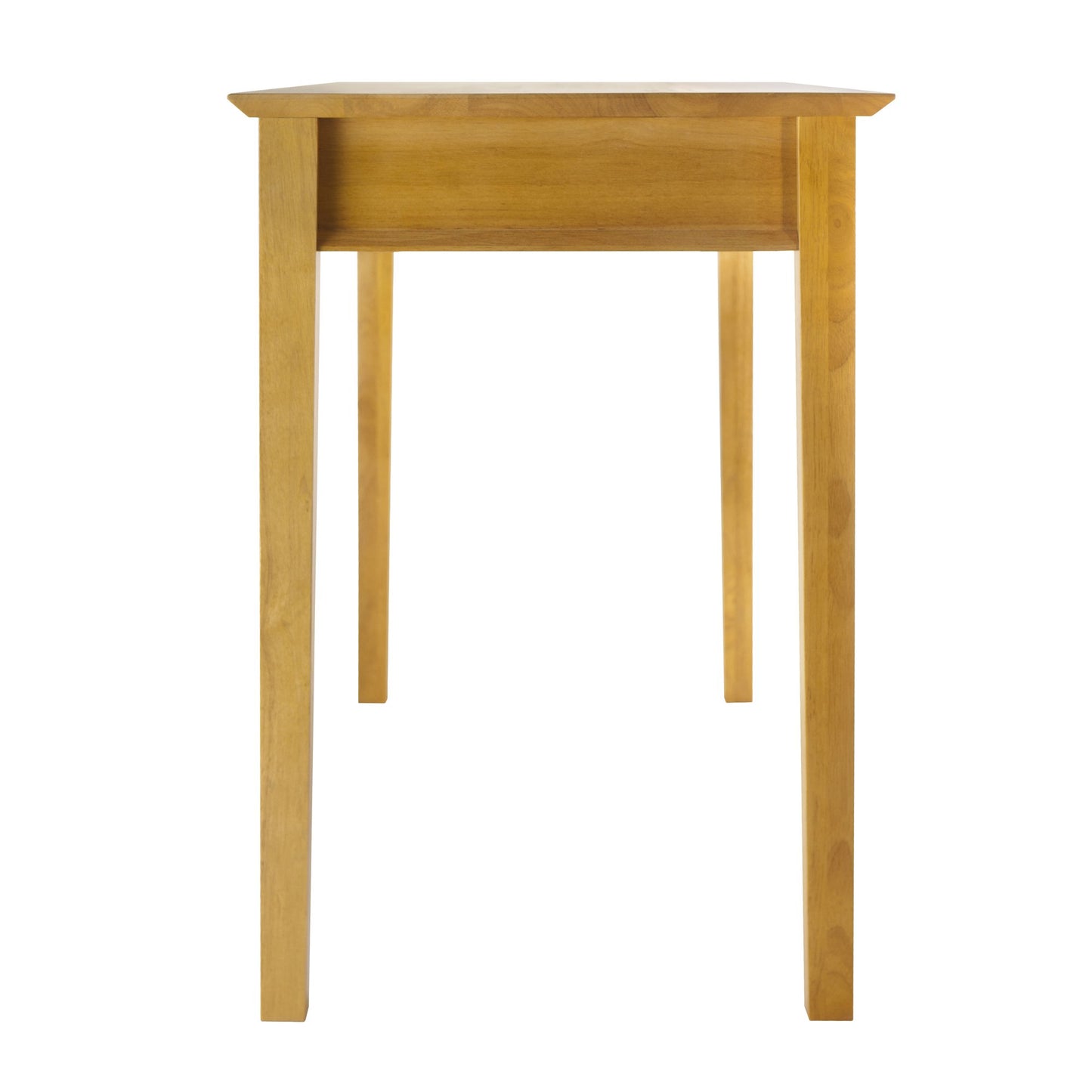 DESK | Ergode Spacious Honey Pine Computer Desk | Keyboard Tray | Timeless Design | 42.05 W x 20.55 D x 28.94 H | 39.7 lbs | casafoyer.myshopify.com