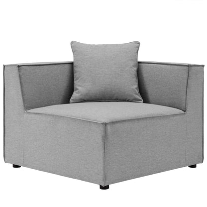 kitchen and dining room sets | CasaFoyer Outdoor Patio Saybrook Upholstered Loveseat | Comfortable & Contemporary | Water & UV Resistant | Durable Construction | French Piping | Gray | casafoyer.myshopify.com