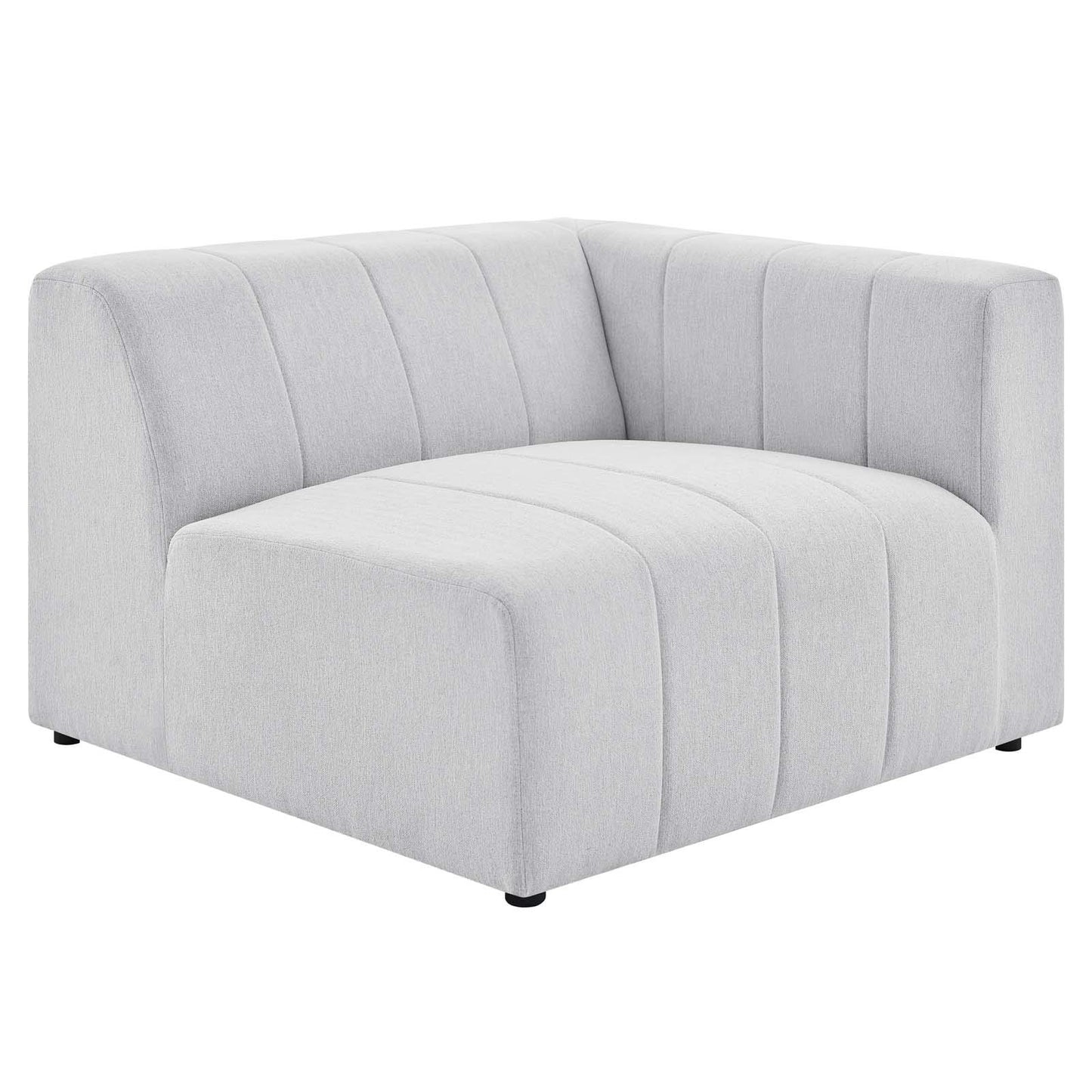 sofas | CasaFoyer Bartlett Upholstered Fabric 4-Piece Sectional Sofa | Ultimate Comfort & Relaxation | Retro Modern Style | Dense Foam Padding | Solid Wood Frame | Ivory | casafoyer.myshopify.com