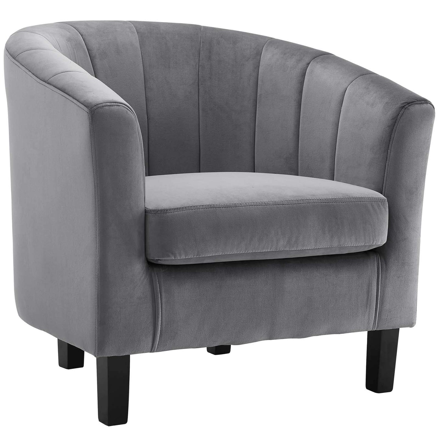 home office desk chairs | CasaFoyer Prospect Performance Velvet Armchair Set of 2 | Modern Twist | Stain-Resistant | Channel Tufted | Retro Modern Design | Comfortably Padded | 331 lbs Capacity | casafoyer.myshopify.com