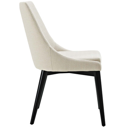 home office desk chairs | CasaFoyer Viscount Side Chair | Sleek & Modern Design | Plush Foam Padding | High-Quality Polyester Upholstery | Tapered Wood Legs | Black Finish | Perfect for Contemporary Decors | casafoyer.myshopify.com