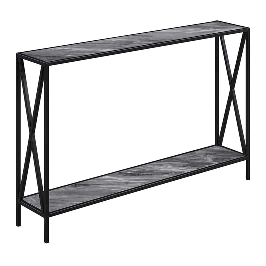 TABLE | Ergode Tucson Console Table | Stylish & Versatile Home Decor Solution | Ample Surface Area | Convenient Bottom Shelf | Multiple Finishes | casafoyer.myshopify.com