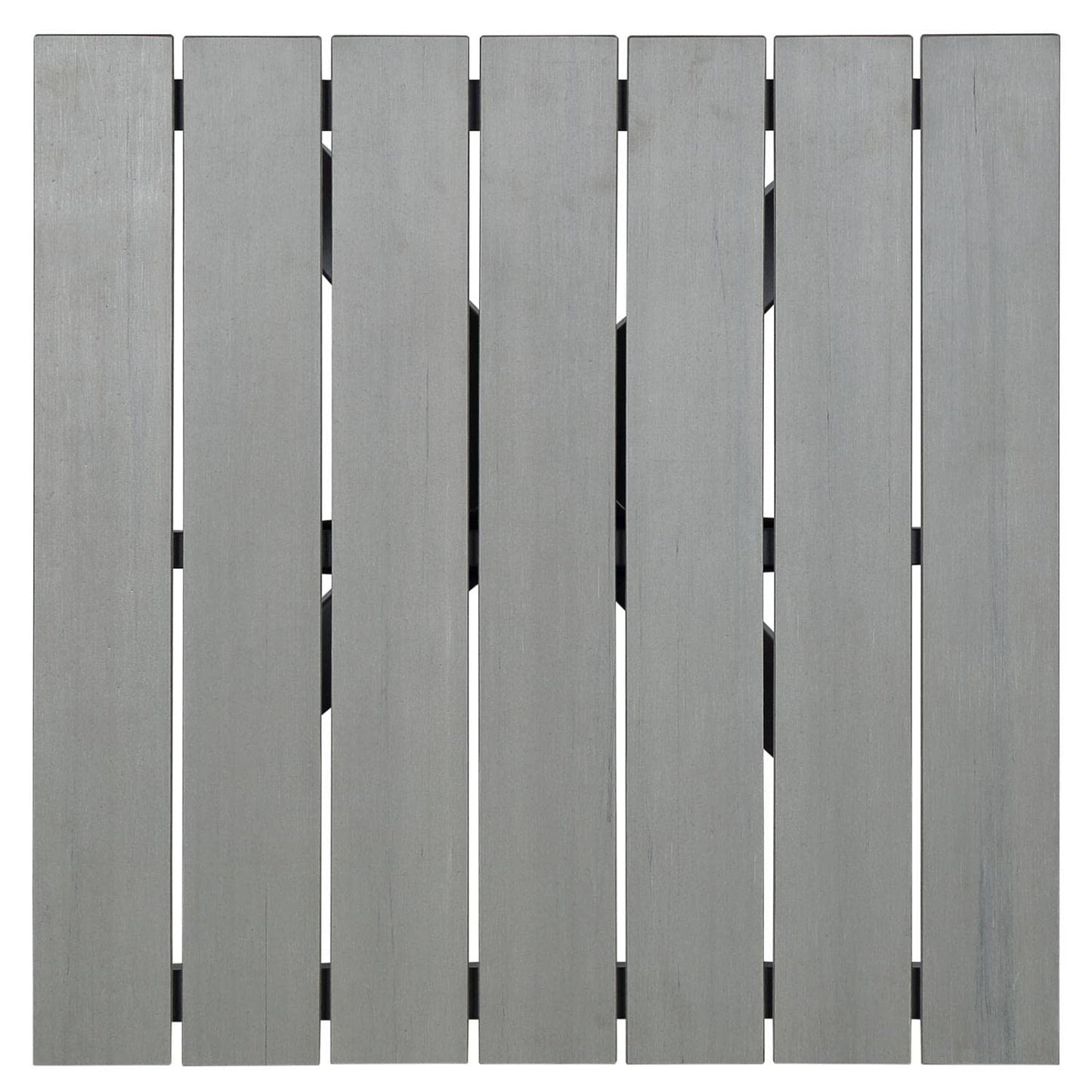 Dining Table | Maine Outdoor Patio Dining Table | Synthetic Wood Grain Plank Boards | Aluminum Frame | Sleek & Modern Design | Ideal for Contemporary Outdoor Dining | Includes 1 Table | casafoyer.myshopify.com