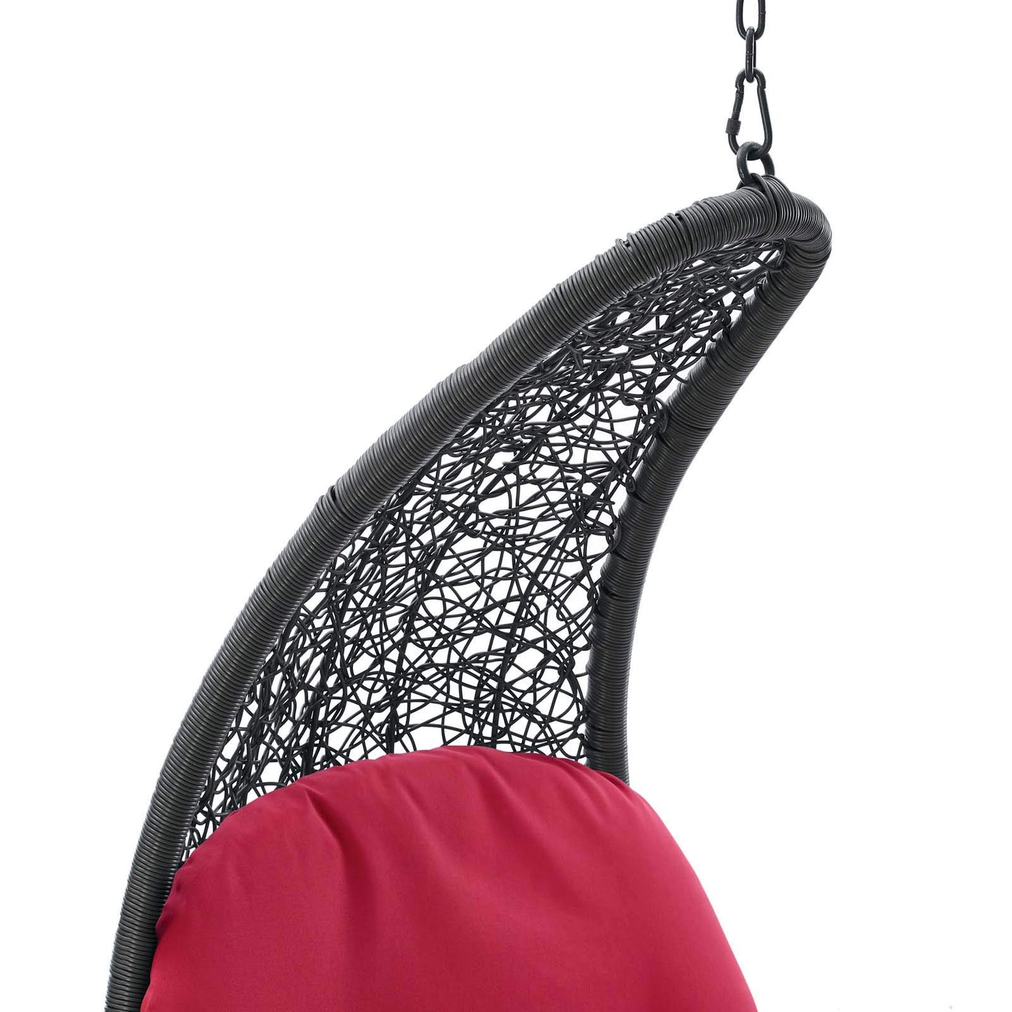executive chairs | CasaFoyer Landscape Outdoor Patio Hanging Chaise Lounge Swing Chair | Stylish Gray & Tan Rattan Weave | Durable All-Weather Cushion | Contemporary Design | Perfect for Patio, Backyard, Porch, Poolside | casafoyer.myshopify.com