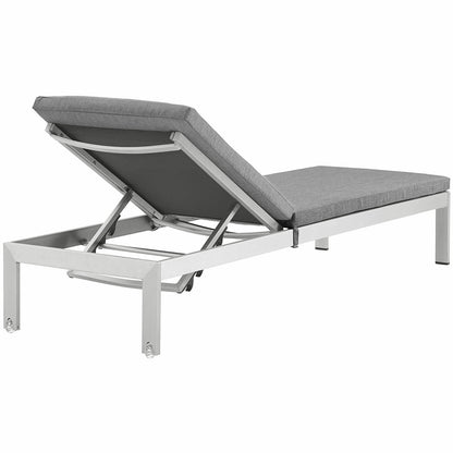 home office desk chairs | CasaFoyer Shore Outdoor Patio Chaise Lounge Chair | Sleek & Durable Aluminum Frame | Clear Wheels for Mobility | Non-Marking Foot Caps | Stylish & Timeless Design | casafoyer.myshopify.com