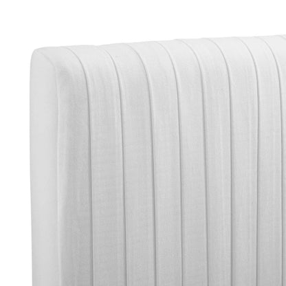 headboards | CasaFoyer Eloise Channel Tufted Performance Velvet Full/Queen Headboard | Vintage Modern Elegance | Art Deco Style | Adjustable Height | Stain-Resistant Velvet Upholstery | casafoyer.myshopify.com