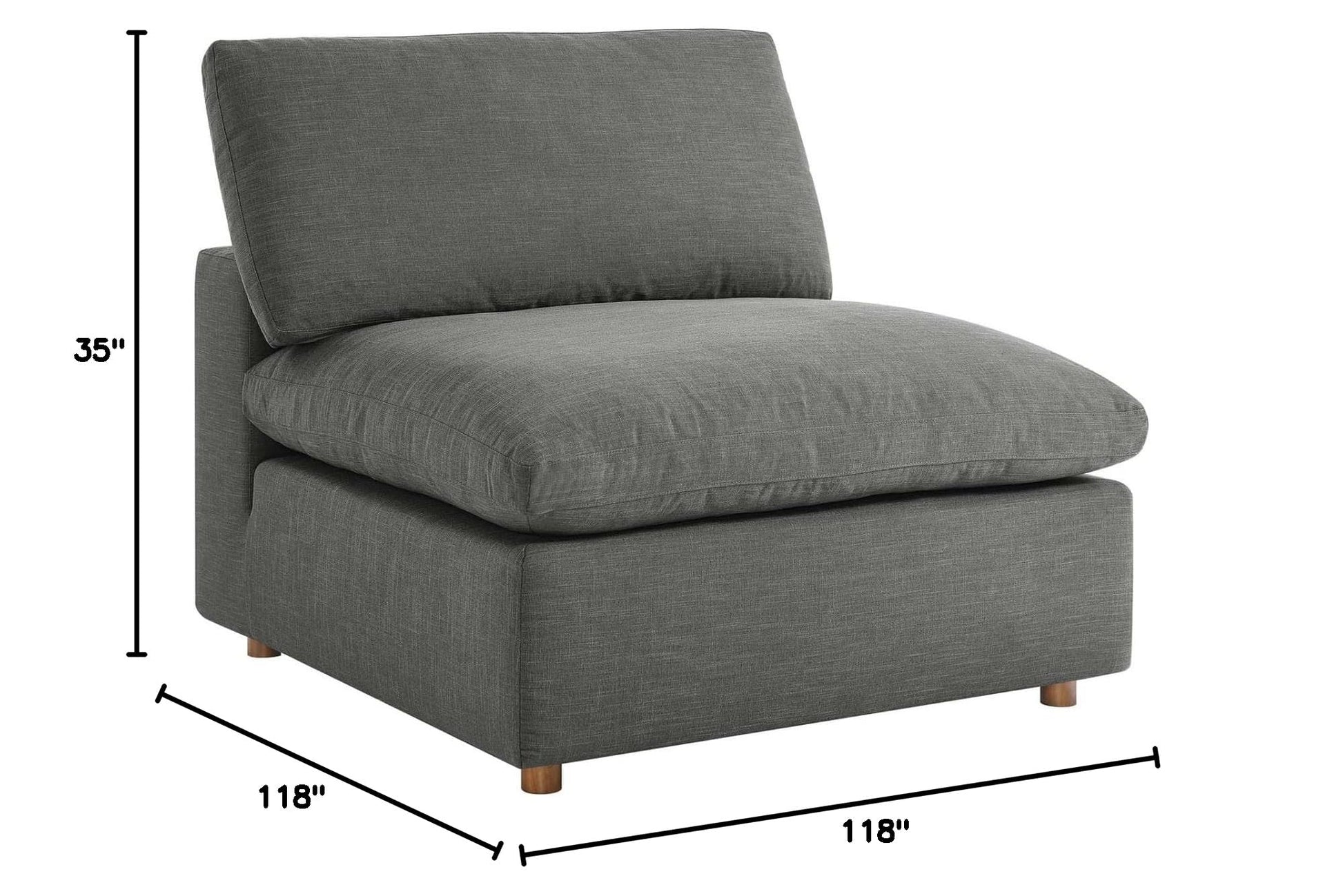 kitchen and dining room sets | CasaFoyer Commix Plush Comfort Sectional Sofa Set | Gray | 5 Piece | Down Filled Overstuffed | Polyester & Linen Upholstery | Solid Wood Construction | casafoyer.myshopify.com