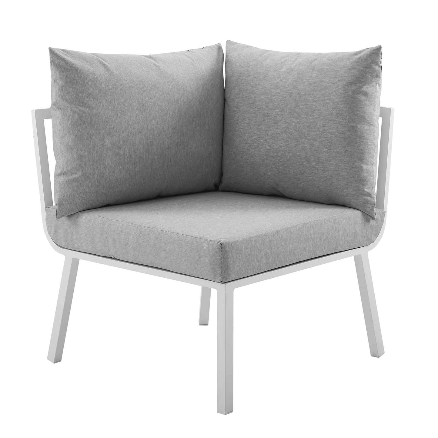 kitchen and dining room sets | CasaFoyer Riverside Outdoor Patio Aluminum Sectional Set | Coastal Design | UV-Resistant Cushions | Powder-Coated Frame | Includes Armchair, Corner Chairs, Armless Chairs | 300 lb Weight Capacity | casafoyer.myshopify.com