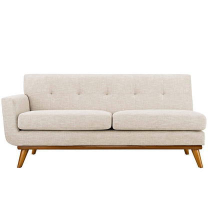 sofas | Engage Left-Arm Loveseat | Ultimate Comfort | Elegant Design | Sturdy Frame | Beige | casafoyer.myshopify.com