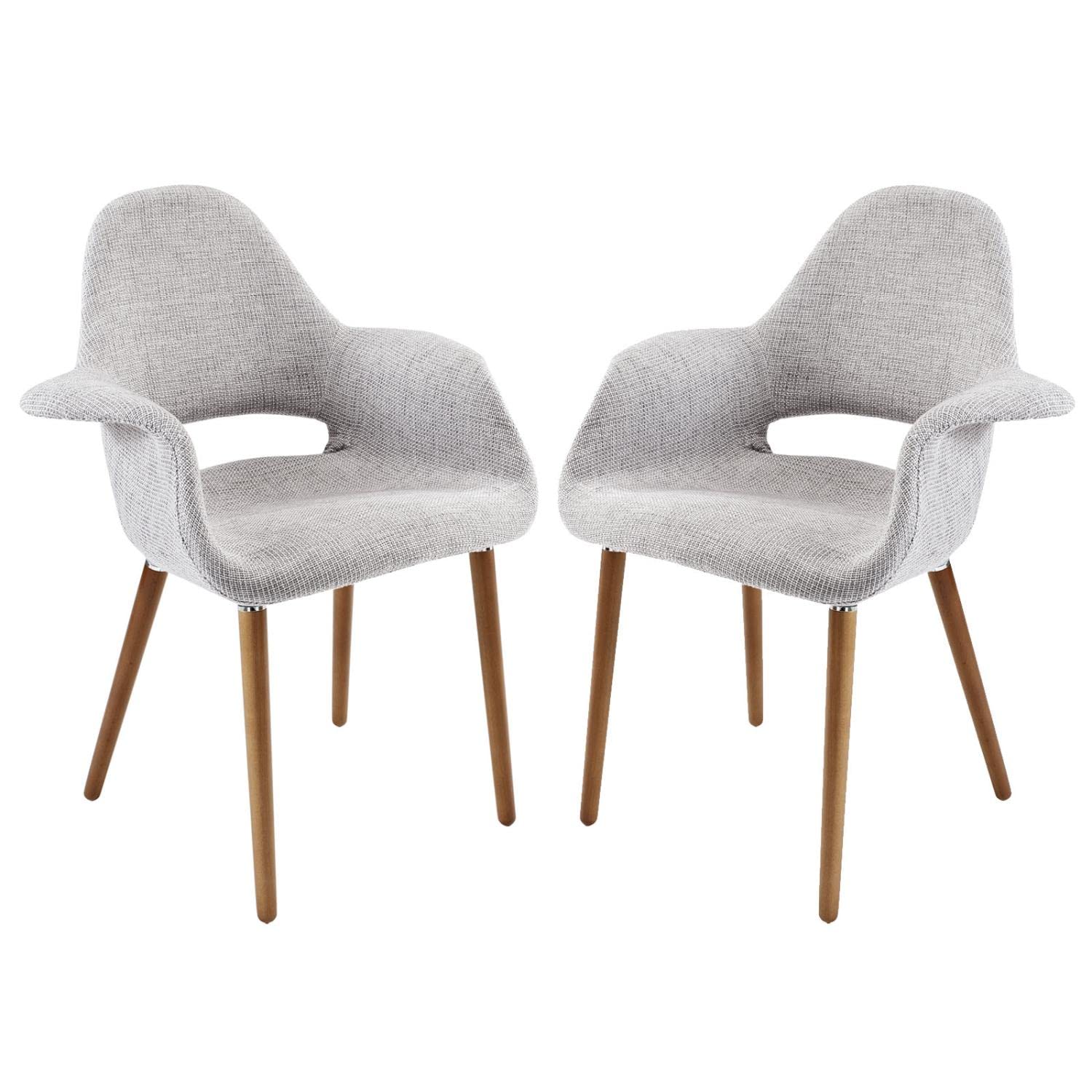 home office desk chairs | CasaFoyer Aegis Accent Chair Set of 2 | Plush Cushions | Wooden Legs | Taupe Color | Ultimate Relaxation | Endless Possibilities | casafoyer.myshopify.com