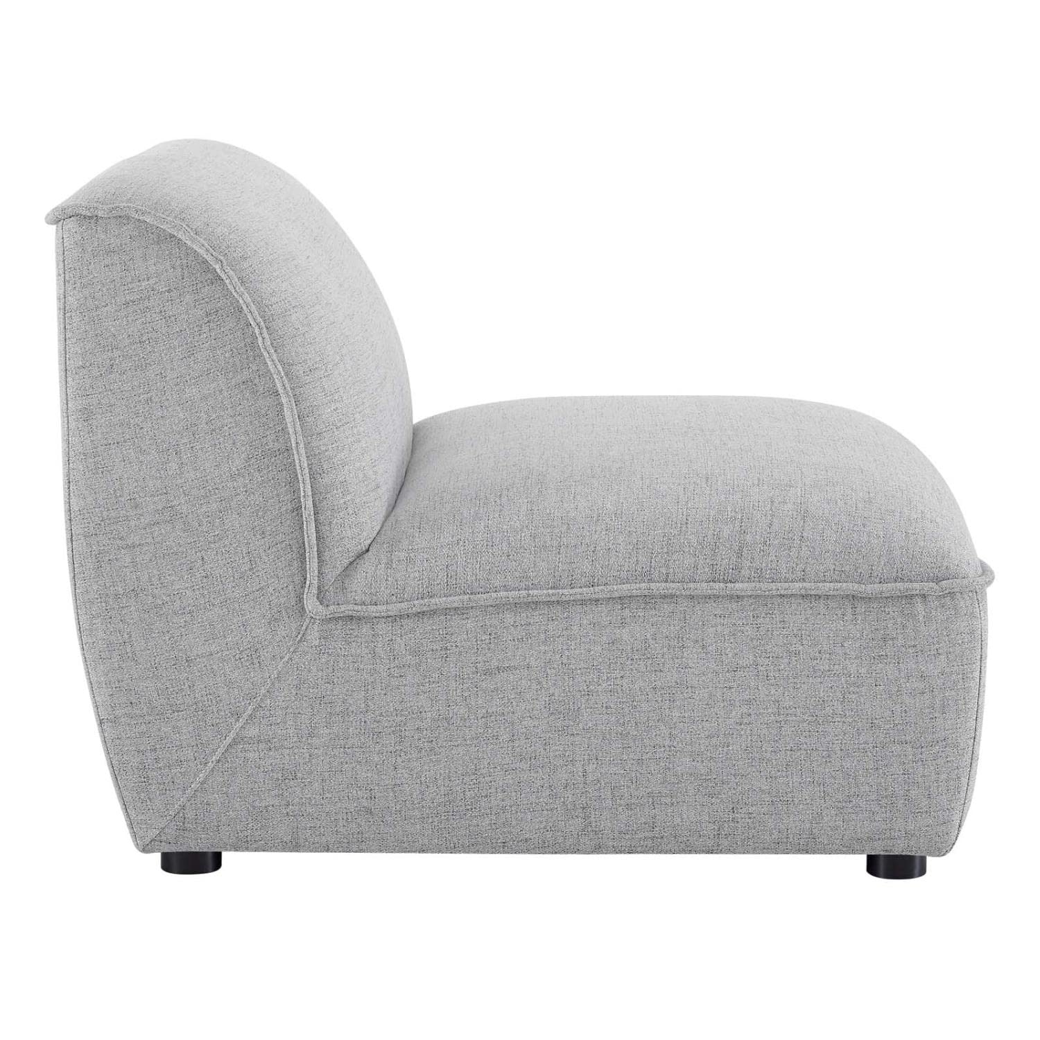 kitchen and dining room sets | CasaFoyer Comprise Upholstered Armless Chair | Ultimate Comfort & Relaxation | French Piping | Dense Foam Padding | Solid Wood Construction | 400 lbs Weight Capacity | casafoyer.myshopify.com