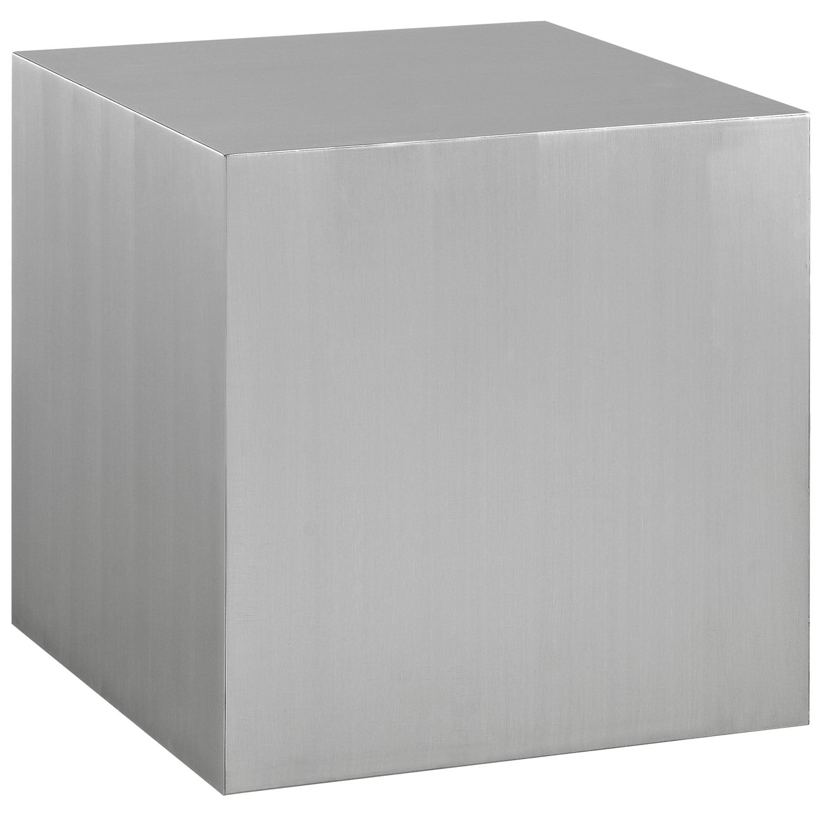 end tables | Ergode Cast Stainless Steel Side Table | Modern Design | Seamless Welding | Contemporary Aesthetic | Perfect for Living Room or Lounge Space | casafoyer.myshopify.com