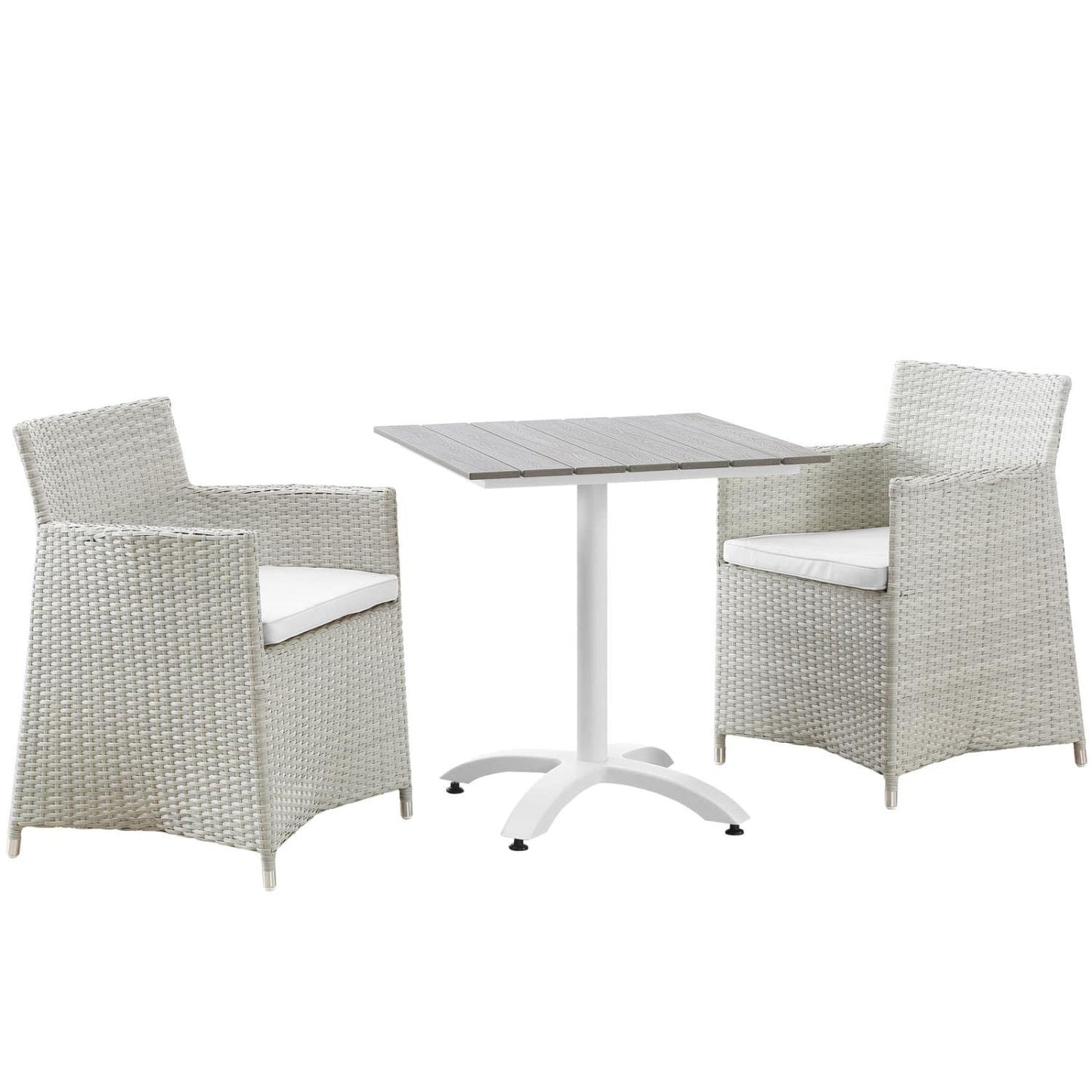 kitchen and dining room sets | CasaFoyer Junction Outdoor Patio Dining Furniture Set | Elegant Design | Weather-Resistant Cushions | Easy Maintenance | Perfect for Contemporary Spaces | Includes Dining Table & Armchairs | casafoyer.myshopify.com