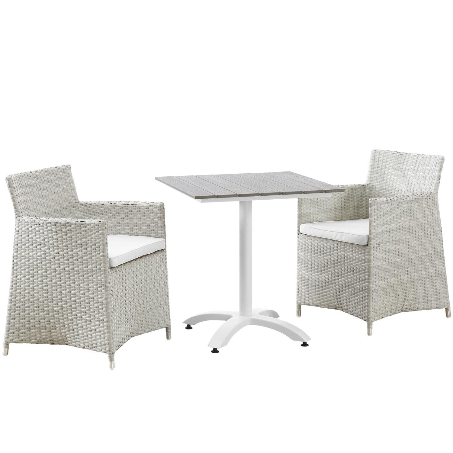 kitchen and dining room sets | CasaFoyer Junction Outdoor Patio Dining Furniture Set | Elegant Design | Weather-Resistant Cushions | Easy Maintenance | Perfect for Contemporary Spaces | Includes Dining Table & Armchairs | casafoyer.myshopify.com