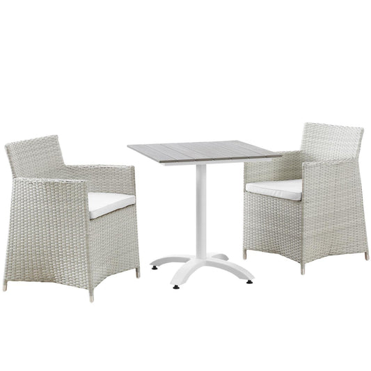 kitchen and dining room sets | CasaFoyer Junction Outdoor Patio Dining Furniture Set | Elegant Design | Weather-Resistant Cushions | Easy Maintenance | Perfect for Contemporary Spaces | Includes Dining Table & Armchairs | casafoyer.myshopify.com