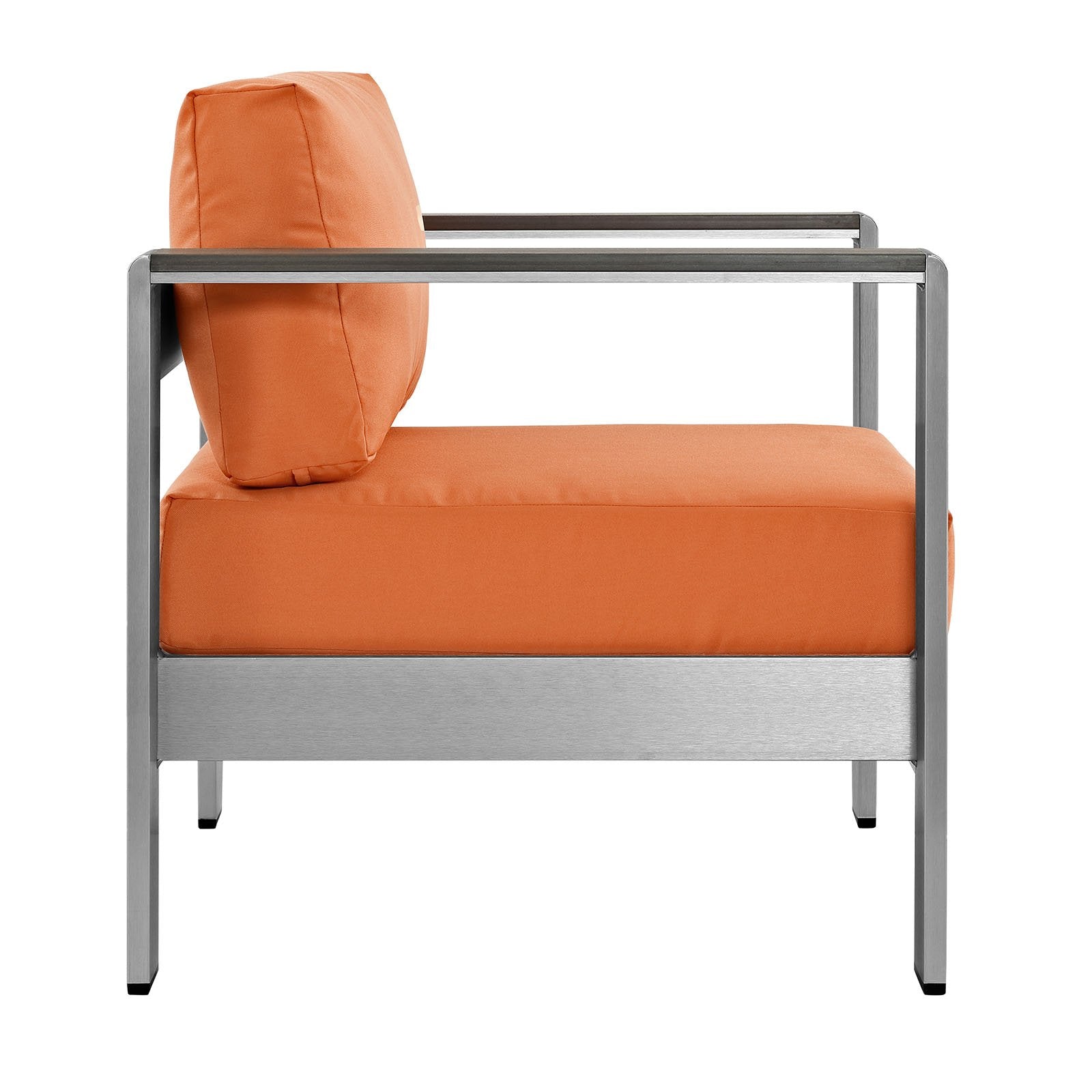 patio bistro sets | CasaFoyer Shore Outdoor Patio Arm Chair | Durable Aluminum Frame | Weather-resistant Fabric | Stylish & Reliable | Includes 1 Armchair | casafoyer.myshopify.com