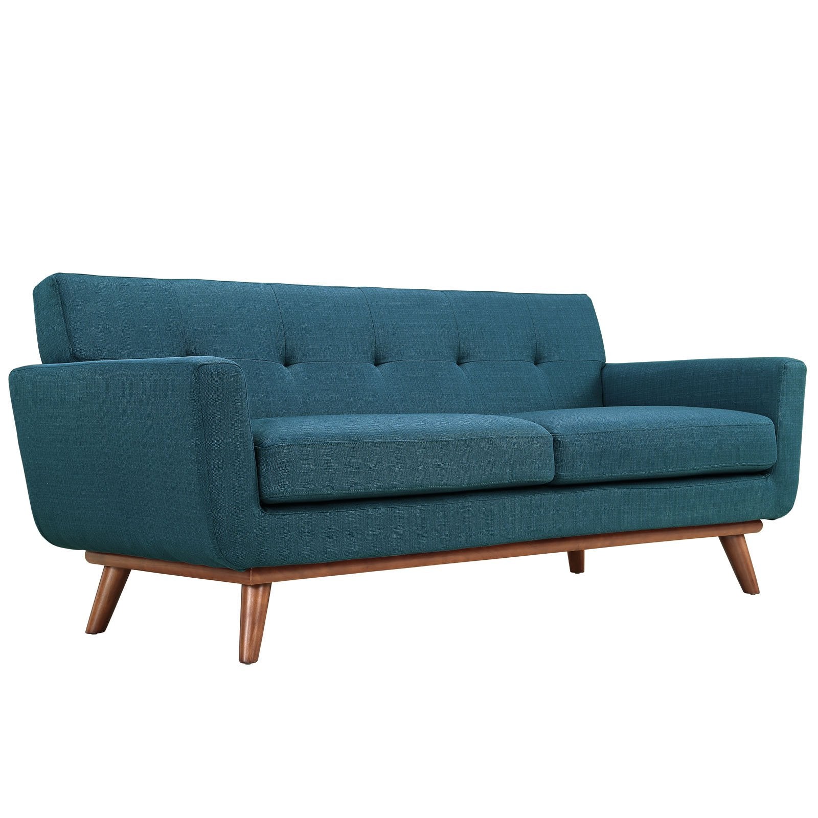 kitchen and dining room sets | CasaFoyer Engage Sofa & Armchair Set | Luxurious Lounging Experience | Gently Sloping Curves | Dual Cushions | Tufted Buttons | Cherry Rubberwood Legs | Includes 1 Armchair & 1 Sofa | Transform Your Seating Area | casafoyer.myshopify.com