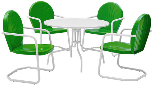 Patio Furniture Sets | Griffith Metal Outdoor Furniture Set | Ultimate Relaxation | Nostalgically Inspired Collection | Durable & Safe | Powder-Coated Finish | Unwind in Nature's Beauty | casafoyer.myshopify.com