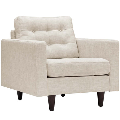 home office desk chairs | CasaFoyer Empress Upholstered Armchair Set of 2 | Exquisite Design | Tufted Buttons | Luxurious Cushions | Elegant Armrests | Solid Wood Legs | Floor Protection | Indulgent Fabric Upholstery | casafoyer.myshopify.com
