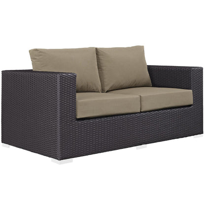 sofas | CasaFoyer Convene Outdoor Sectional Set | Durable Rattan & Aluminum Frame | Weather-Resistant Cushions | Patio Sofa, Armchairs, Ottomans | casafoyer.myshopify.com