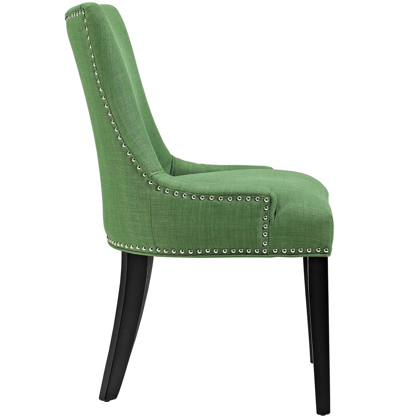 home office desk chairs | CasaFoyer Marquis Dining Side Chair | Hourglass Back | Nailhead Trim | Non-Marking Foot Caps | Tapered Wood Legs | Premium Polyester Upholstery | Stylish & Functional | Perfect for Modern & Traditional Dining | Includes 1 Chair | casafoyer.myshopify.com