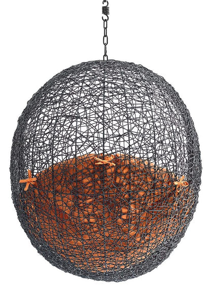 porch swings | Ergode Encase Outdoor Patio Swing Chair | Exotic Island Tranquility | Synthetic Rattan | All-Weather Cushion | Steel Frame | Adjustable Chain | Perfect for Patio, Backyard, Porch, Poolside | Indoor/Outdoor Use | casafoyer.myshopify.com