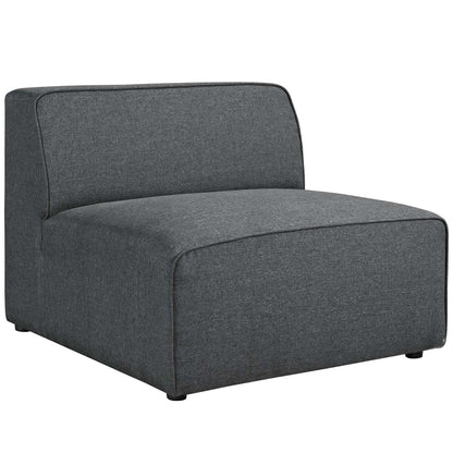 kitchen and dining room sets | CasaFoyer Mingle | 7-Piece Upholstered Fabric Sectional Sofa Set | Gray | casafoyer.myshopify.com