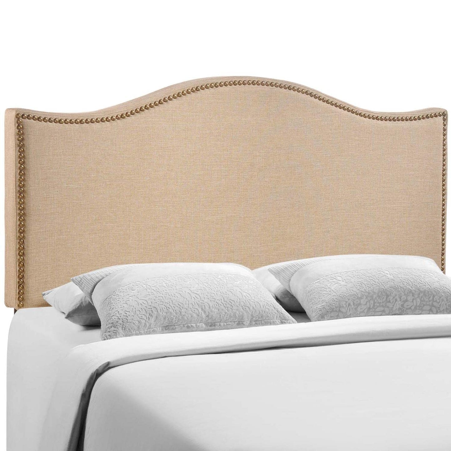 headboards | CasaFoyer Curl Queen Headboard | Elegant Linen Fabric | Modern Design | Exceptional Support & Comfort | Perfect Fit for Queen-Sized Bed | casafoyer.myshopify.com