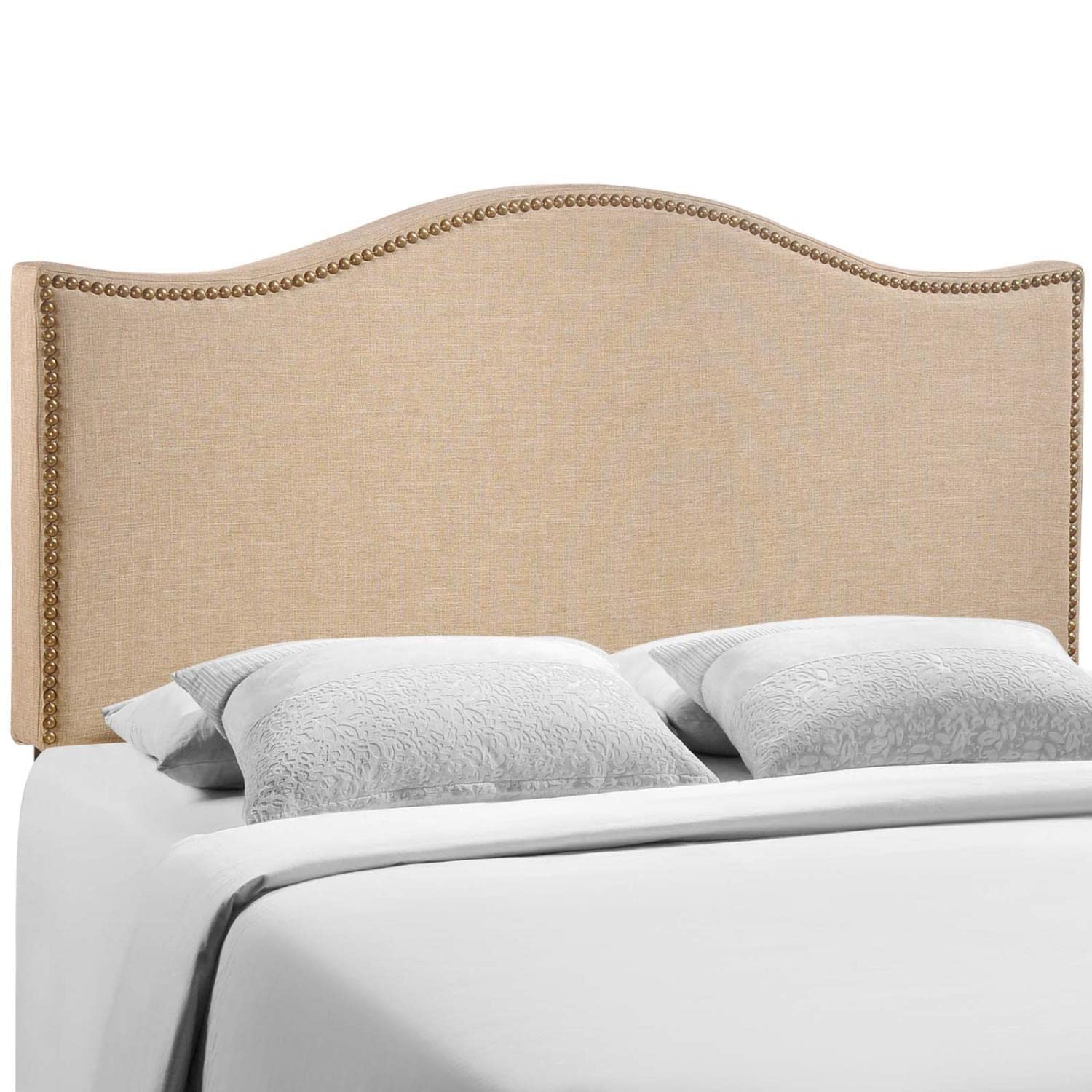headboards | CasaFoyer Curl Queen Headboard | Elegant Linen Fabric | Modern Design | Exceptional Support & Comfort | Perfect Fit for Queen-Sized Bed | casafoyer.myshopify.com