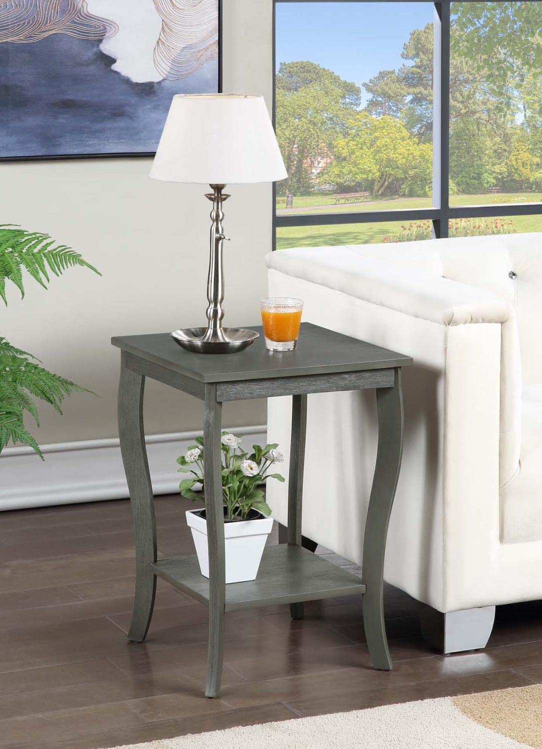 TABLE | Ergode American Heritage Square End Table with Shelf | Timeless Elegance & Functionality for Your Living Space | casafoyer.myshopify.com