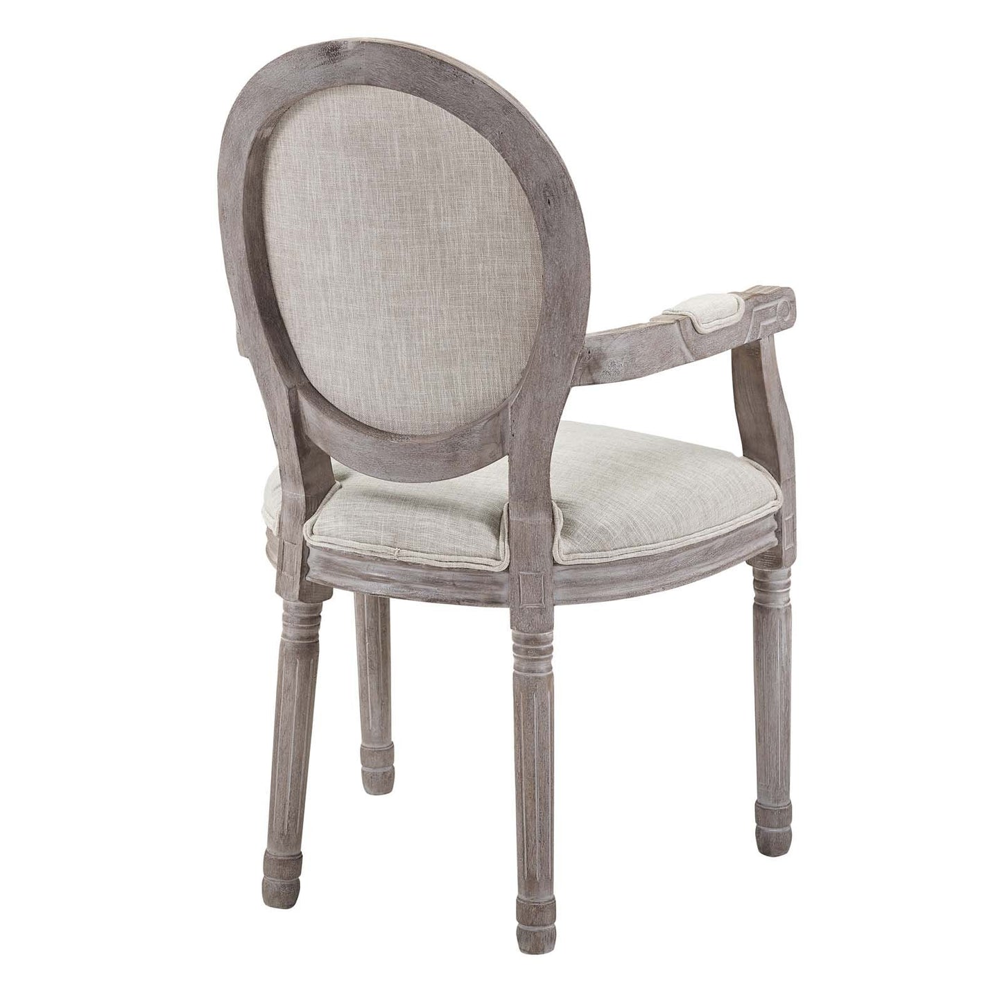 home office desk chairs | CasaFoyer Arise Vintage French Dining Armchair | Luxurious Elegance | Fluted Wood Frame | Button Tufted Diamond Trim | Upholstered Fabric Seat | Sturdy Construction | Weathered Vintage French Look | Fully Assembled | casafoyer.myshopify.com
