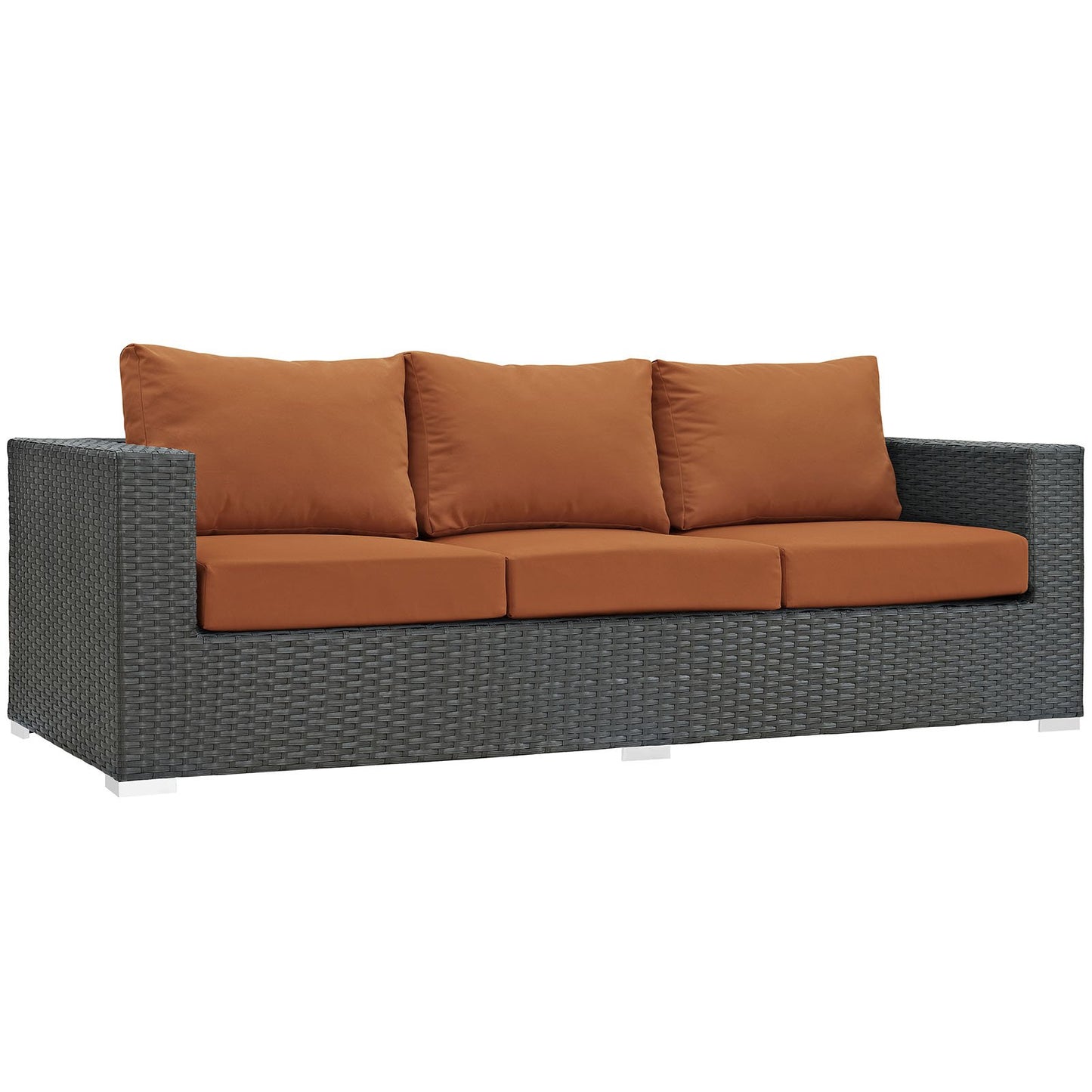 Patio Furniture Sets | Sojourn Outdoor Patio Sofa | Sturdy & Versatile Seating | Sunbrella Cushions | UV Protection | Aluminum Frame | Ideal for Patio, Backyard, Poolside | casafoyer.myshopify.com