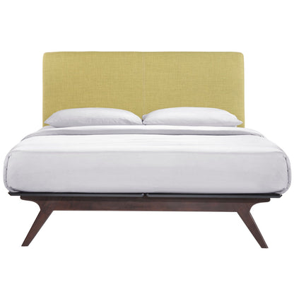 adjustable bed bases | CasaFoyer Tracy Queen Size Platform Bed | Durable MDF | Open Design | Toffee Brown Stained Frame | Foam Padded Headboard | Easy Assembly | Boxspring-Free Sleep | casafoyer.myshopify.com