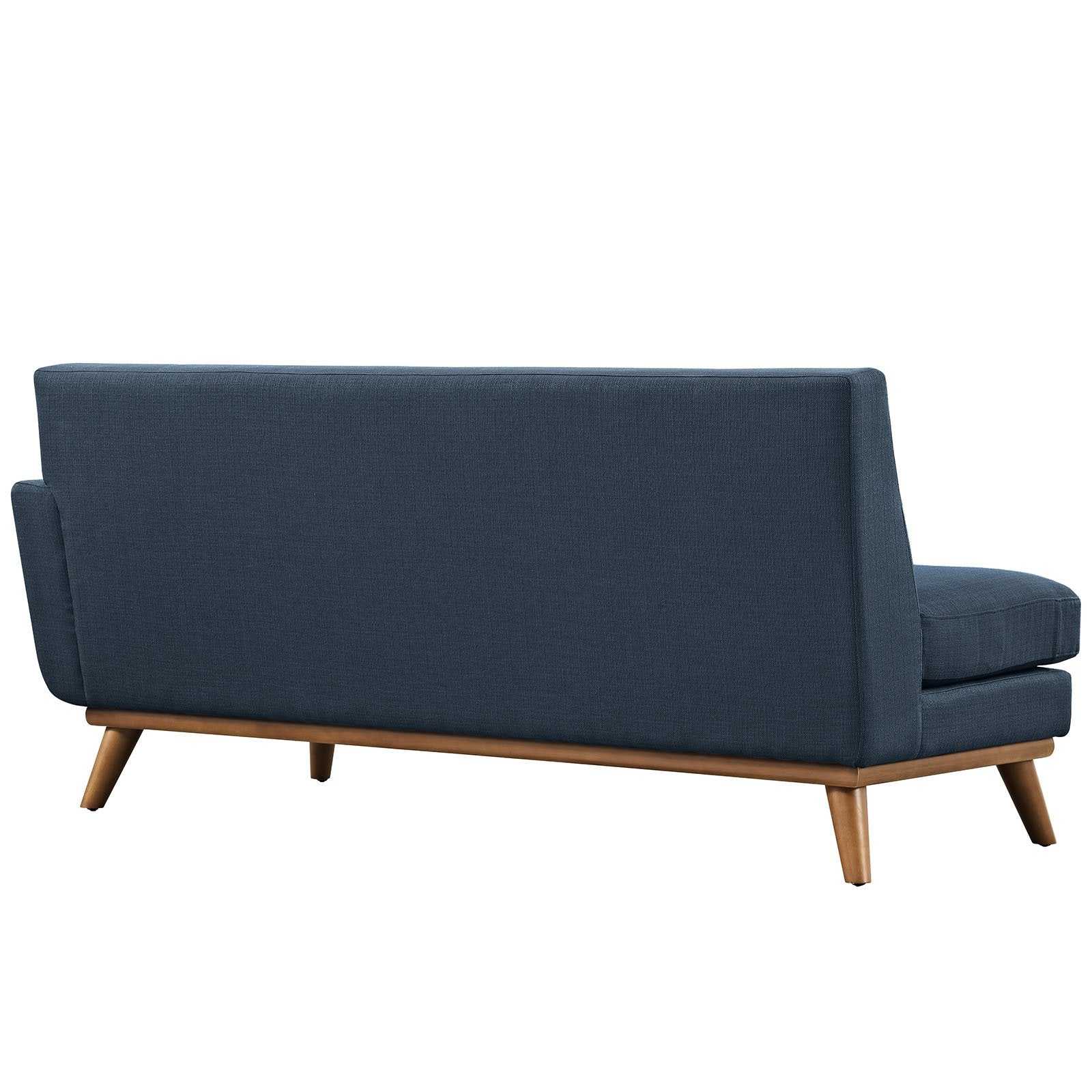 Sofa & chair Sets | Engage Right-Arm Plush Cushioned Loveseat - Azure | Sturdy Rubberwood Frame | Tufted Buttons | Comfortable Lounging | Elegant Seating | casafoyer.myshopify.com