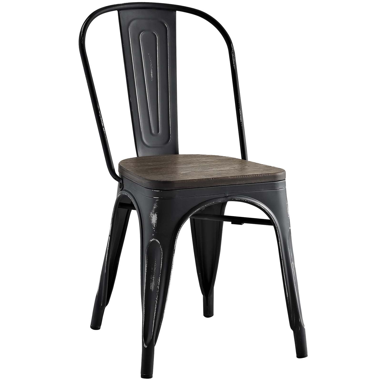 home office desk chairs | CasaFoyer Promenade Bamboo Side Chairs | Vintage Distressed Finish | Set of 2 | Elevate your dining experience with this timeless bistro chair | casafoyer.myshopify.com