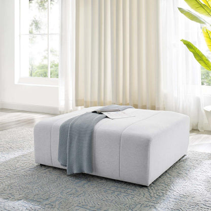 ottomans | CasaFoyer Bartlett Upholstered Fabric Ottoman | Retro Modern Style | Soft Polyester Upholstery | Dense Foam Padding | Sturdy Frame | Non-Marking Foot Caps | casafoyer.myshopify.com